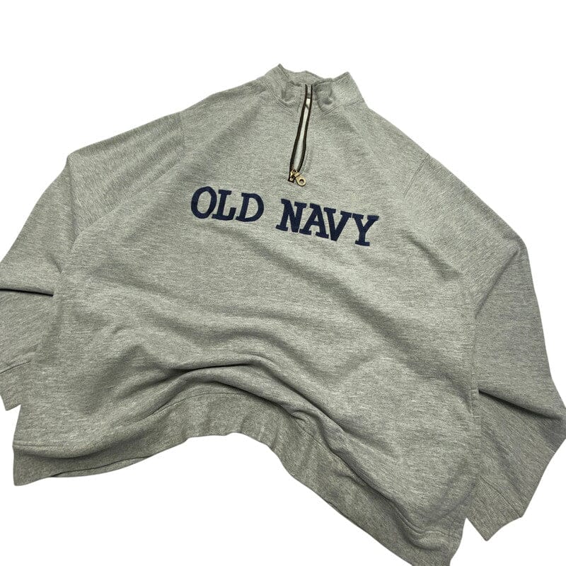 Grey Old Navy Quarter zip Men's Large Northern Pole Vintage Wholesale 