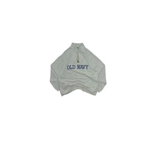 Grey Old Navy Quarter zip Men's Large Northern Pole Vintage Wholesale 