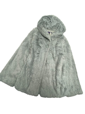 Grey Patagonia Poncho Girl's Medium Northern Pole Vintage Wholesale 