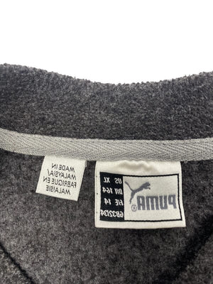 Grey Puma V-neck Fleece Men's Small Northern Pole Vintage Wholesale 