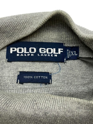 Grey Ralph Lauren Polo Golf Jumper Men's XL Northern Pole Vintage Wholesale 