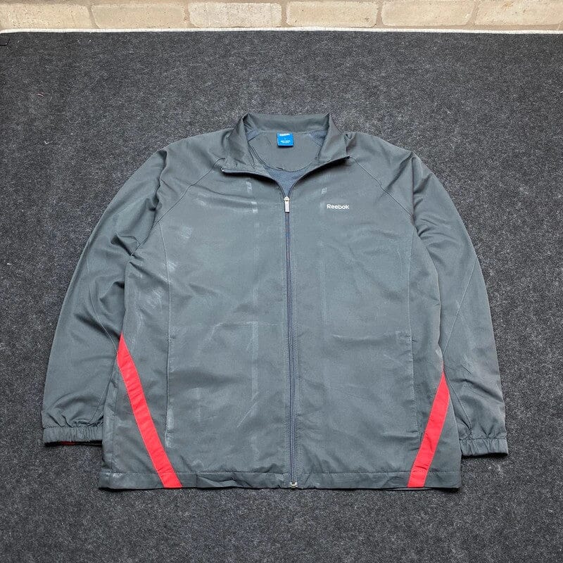 Grey Reebok Windbreaker Men's Large Northern Pole Vintage Wholesale 
