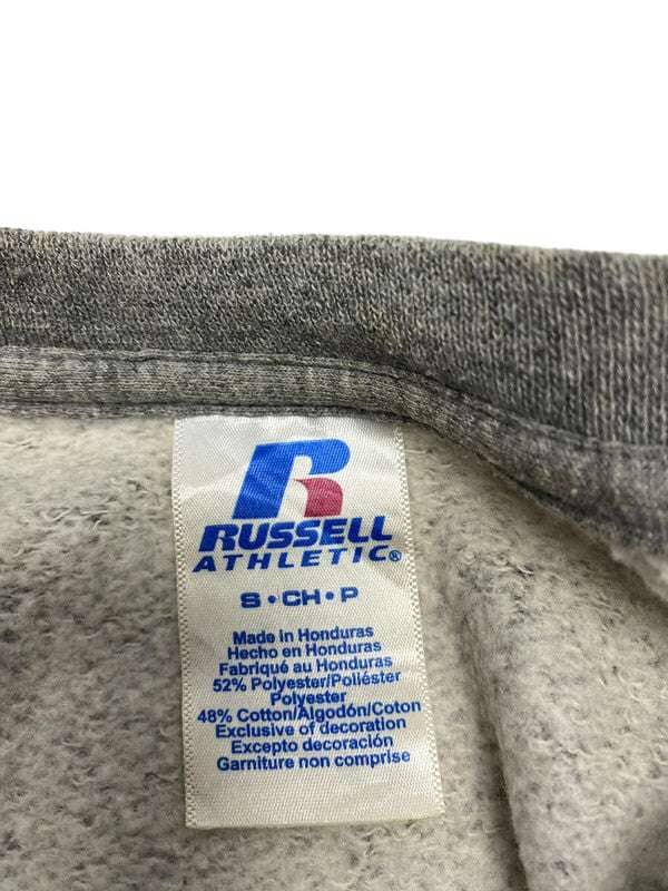Grey Russell Badge Sweatshirt Men's Small Northern Pole Vintage Wholesale 