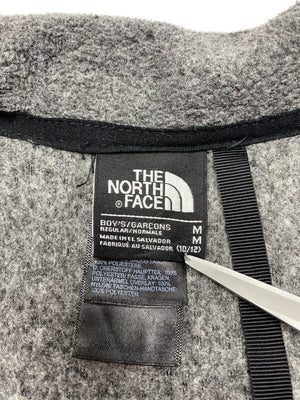 Grey The North Face Fleece Jacket Men's XS Northern Pole Vintage Wholesale 