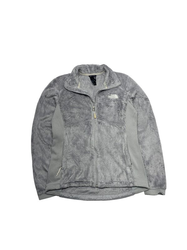 Grey The North Face Fleece Jacket Women's Medium Northern Pole Vintage Wholesale 