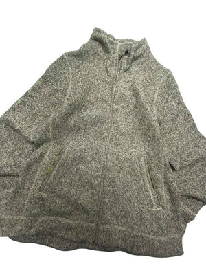 Grey The North Face Fleece Jacket Women's Medium Northern Pole Vintage Wholesale 