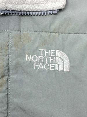 Grey The North Face Fleece Jacket Women's Small Northern Pole Vintage Wholesale 