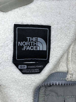 Grey The North Face Fleece Jacket Women's Small Northern Pole Vintage Wholesale 