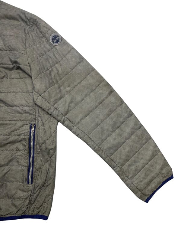 Grey Timberland Quilted Jacket Men's XXL Northern Pole Vintage Wholesale 