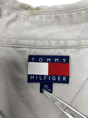Grey Tommy Hilfiger Shirt Men's XL Northern Pole Vintage Wholesale 