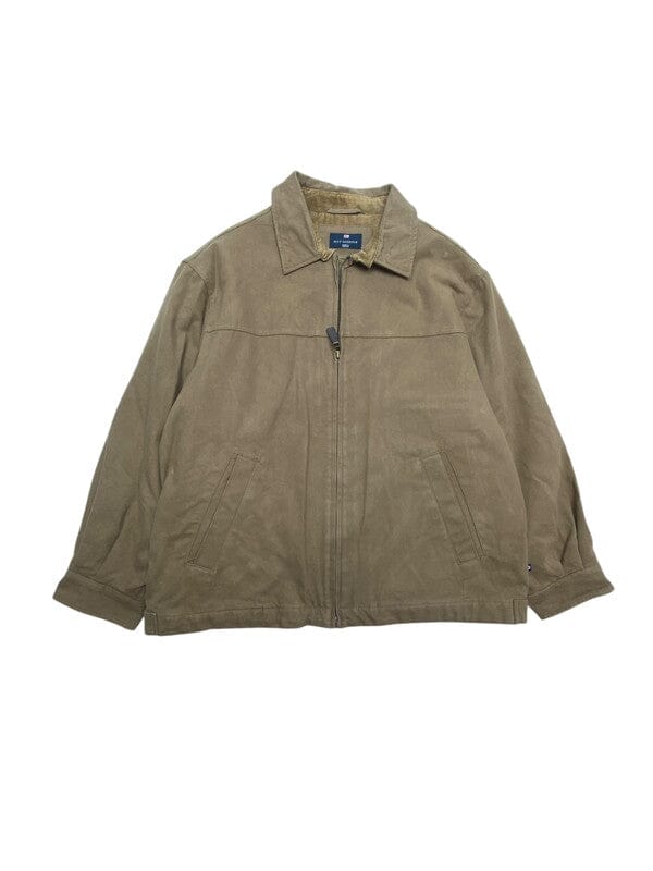 Khaki Blue Harbour Workwear Jacket Men's XL Northern Pole Vintage Wholesale 