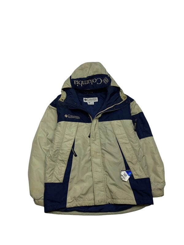 Khaki Columbia Ski Jacket Men's Large Northern Pole Vintage Wholesale 