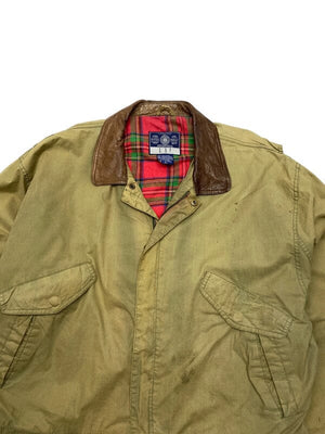 Khaki GAP Harrington Jacket Men's XL Northern Pole Vintage Wholesale 