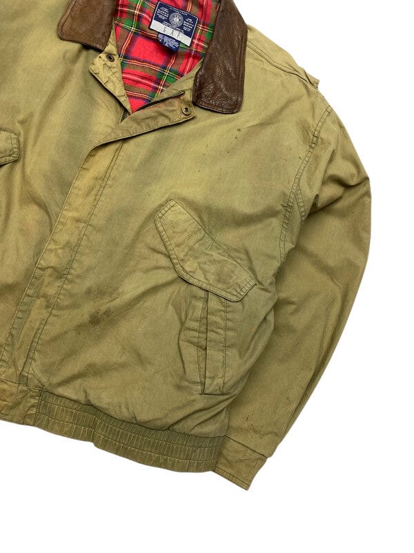 Khaki GAP Harrington Jacket Men's XL Northern Pole Vintage Wholesale 