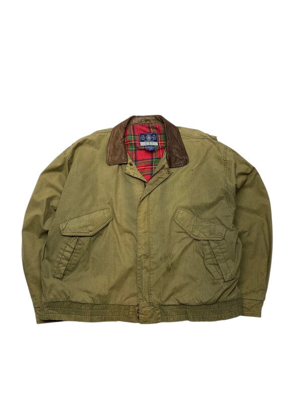 Khaki GAP Harrington Jacket Men's XL Northern Pole Vintage Wholesale 