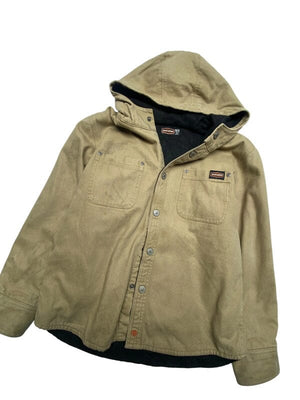 Khaki Jesse James Workwear Jacket Women's Large Northern Pole Vintage Wholesale 