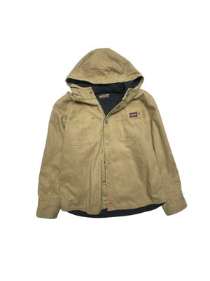 Khaki Jesse James Workwear Jacket Women's Large Northern Pole Vintage Wholesale 