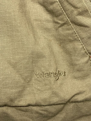 Khaki Wrangler Workwear Jacket Men's XXL Northern Pole Vintage Wholesale 