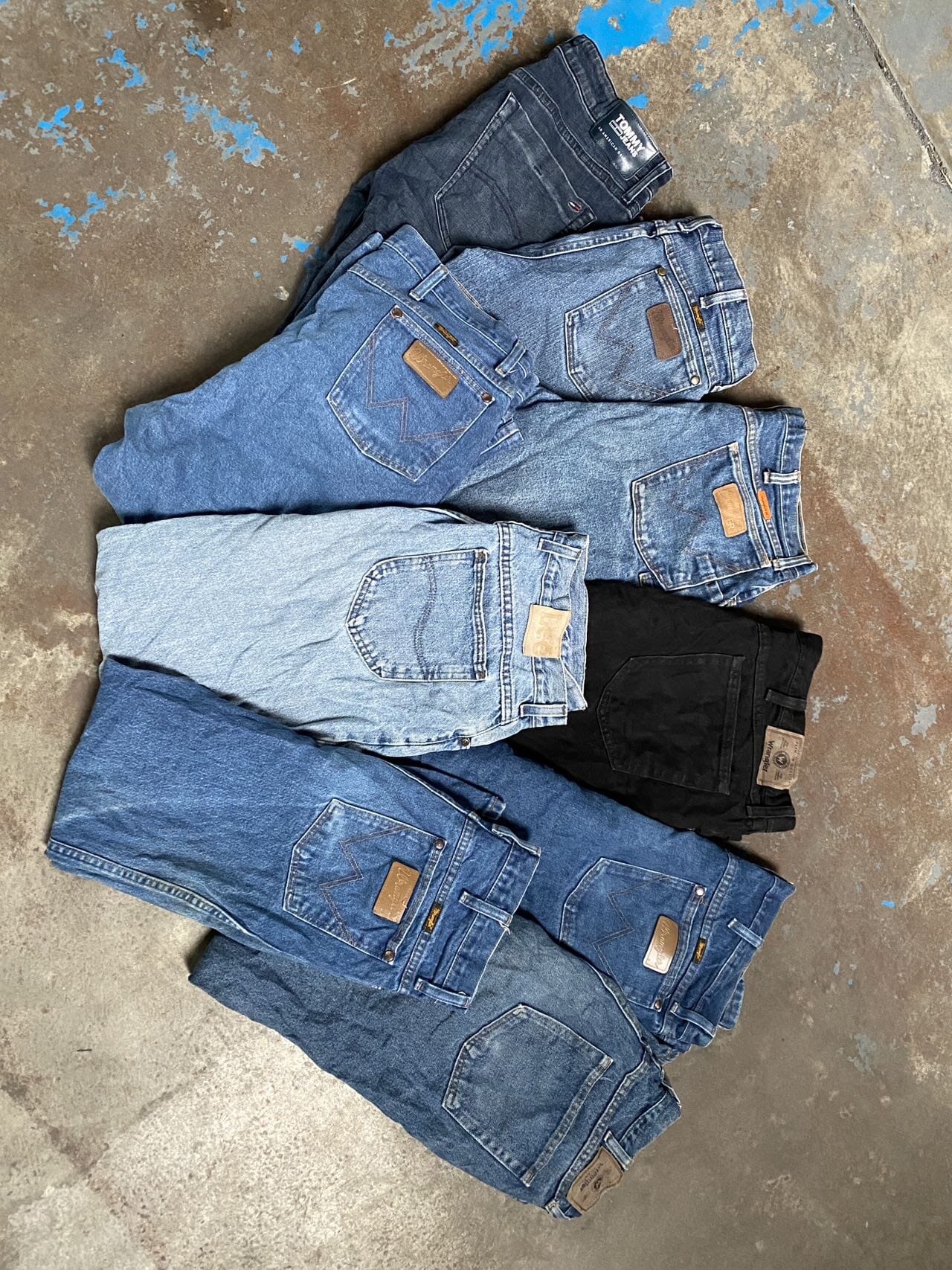 LEVI’S MIX CODE DENIM JEANS Northern Pole Vintage Wholesale 