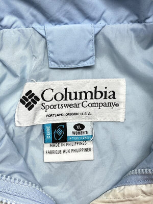 Light Blue Columbia Raincoat Women's XL Northern Pole Vintage Wholesale 