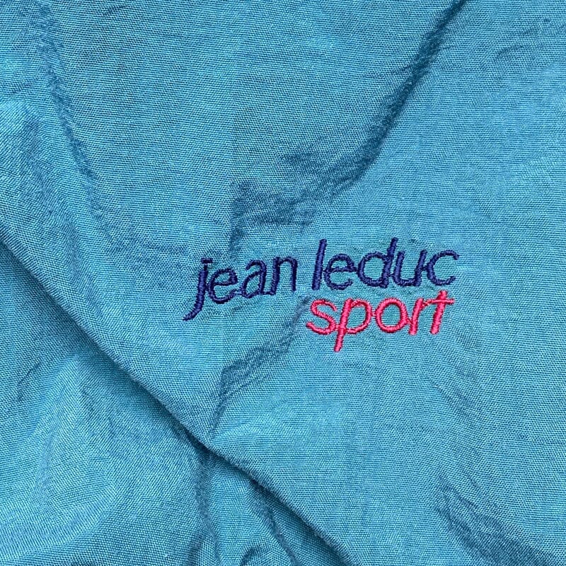Light Blue Jean Leduc Windbreaker Men's XXL Northern Pole Vintage Wholesale 