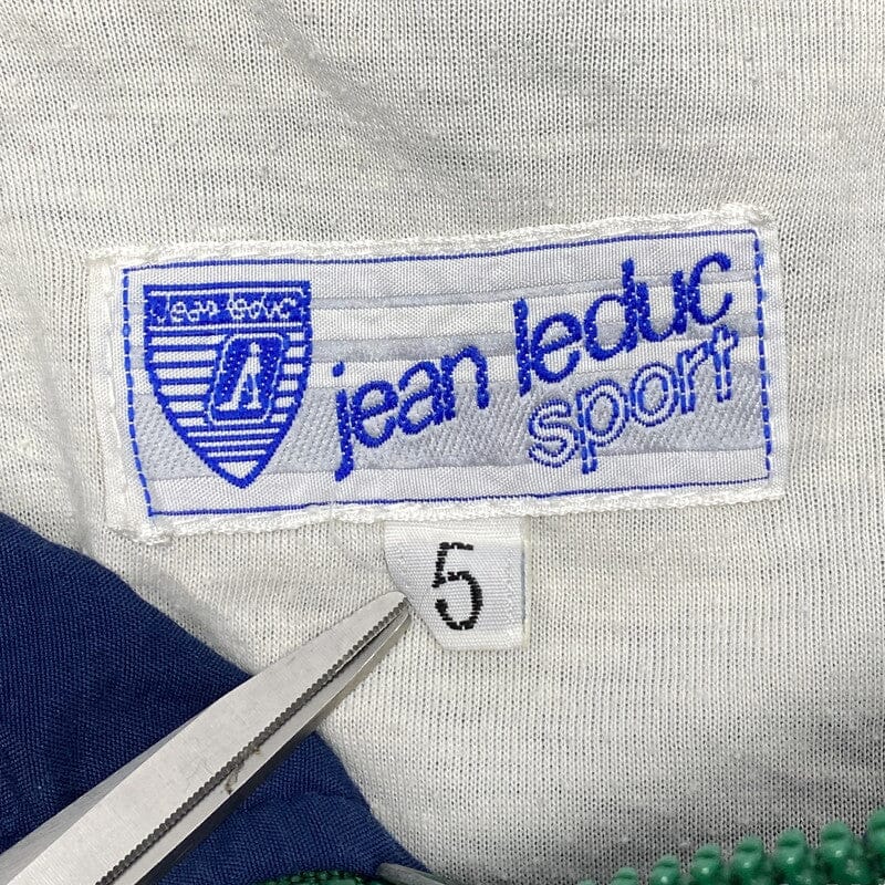 Light Blue Jean Leduc Windbreaker Men's XXL Northern Pole Vintage Wholesale 