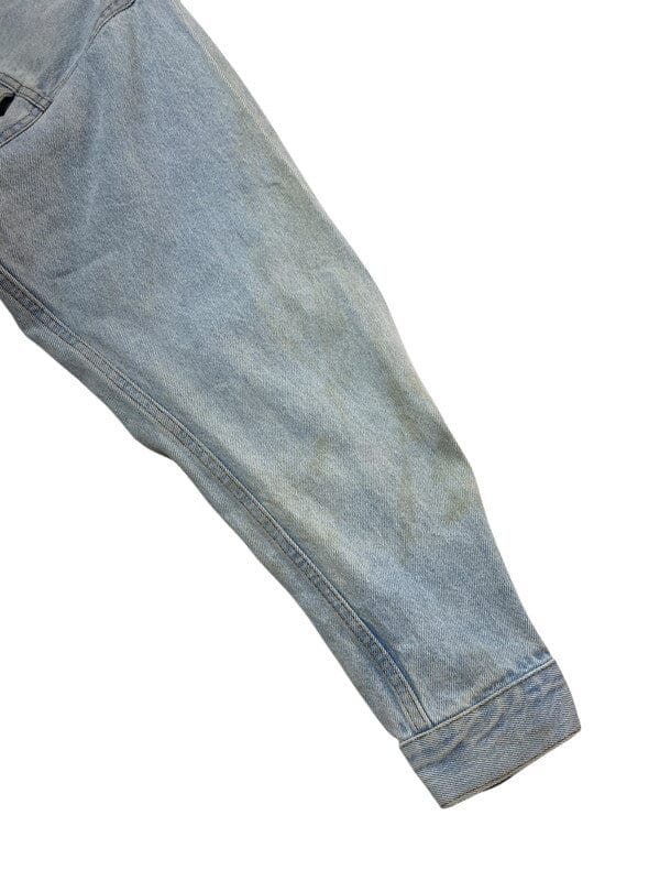 Light Blue Rifle Denim Jacket Women's Large Northern Pole Vintage Wholesale 