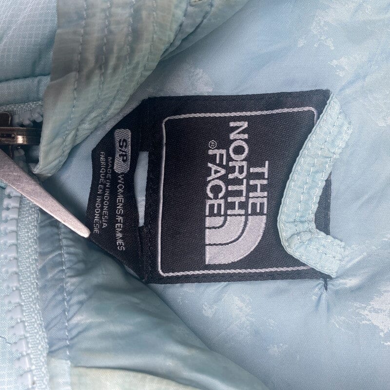 Light Blue The North Face Windbreaker Women's Small Northern Pole Vintage Wholesale 