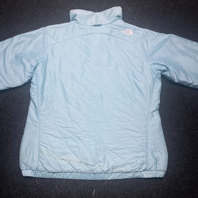 Light Blue The North Face Windbreaker Women's Small Northern Pole Vintage Wholesale 