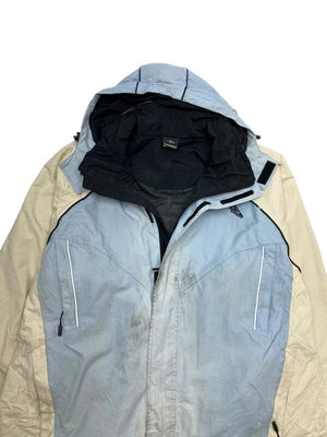 Light Blue Umbro Raincoat Men's Large Northern Pole Vintage Wholesale 