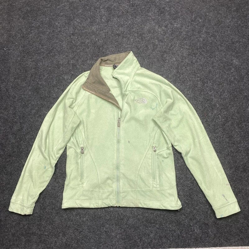 Mint The North Face Fleece Jacket Women's Small Northern Pole Vintage Wholesale 