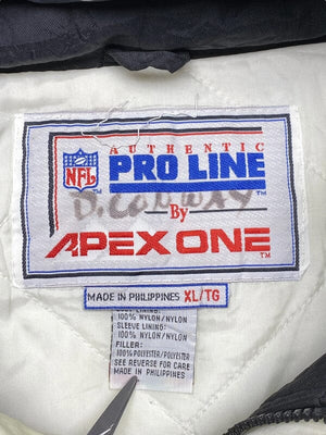 Multi-colour NFL Jets Windbreaker Men's XL Northern Pole Vintage Wholesale 