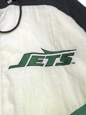 Multi-colour NFL Jets Windbreaker Men's XL Northern Pole Vintage Wholesale 