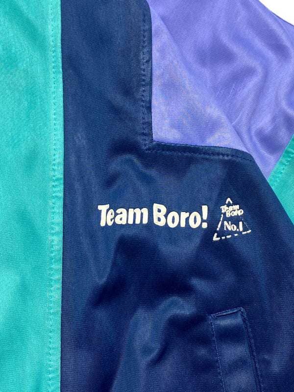 Multi-colour Team Bolo Track Jacket Men's XL Northern Pole Vintage Wholesale 