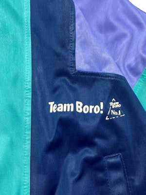 Multi-colour Team Bolo Track Jacket Men's XL Northern Pole Vintage Wholesale 