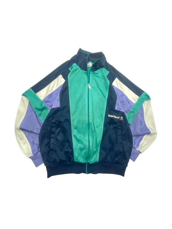 Multi-colour Team Bolo Track Jacket Men's XL Northern Pole Vintage Wholesale 