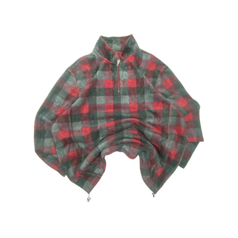 Multicolour Croft & Barrow 1/4 Zip-up Fleece Sweatshirt Men's XXL Northern Pole Vintage Wholesale 