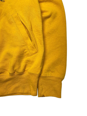Mustard Champion Badge Hoodie Men's XS Northern Pole Vintage Wholesale 
