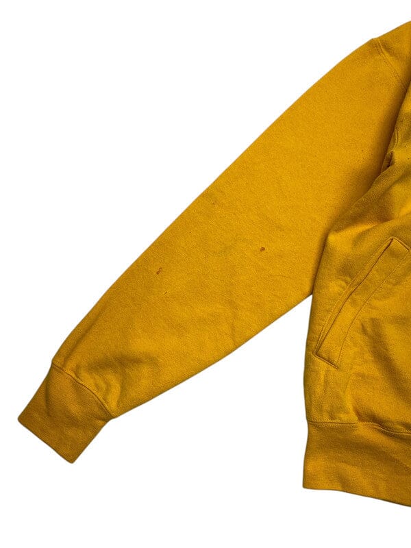 Mustard Champion Badge Hoodie Men's XS Northern Pole Vintage Wholesale 