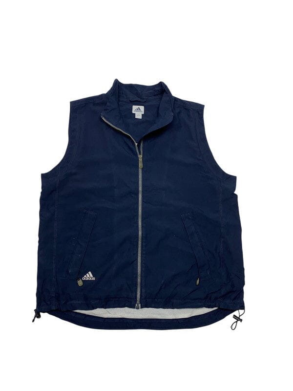 Navy Adidas Workwear Gilet Men's Large Northern Pole Vintage Wholesale 