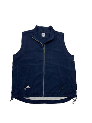 Navy Adidas Workwear Gilet Men's Large Northern Pole Vintage Wholesale 