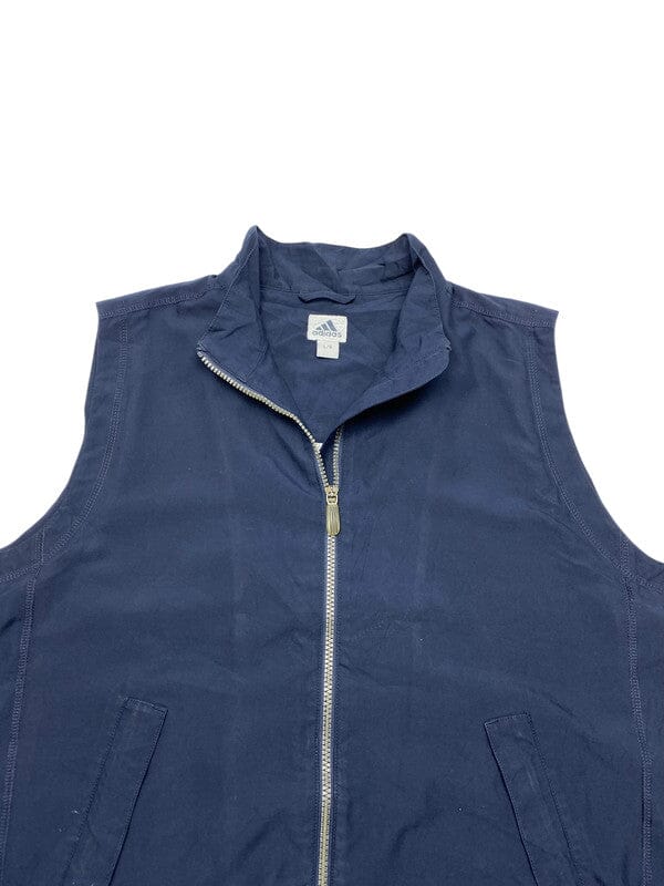 Navy Adidas Workwear Gilet Men's Large Northern Pole Vintage Wholesale 