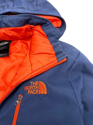 Navy and Turquoise North Face Raincoat Men's Small Northern Pole Vintage Wholesale 