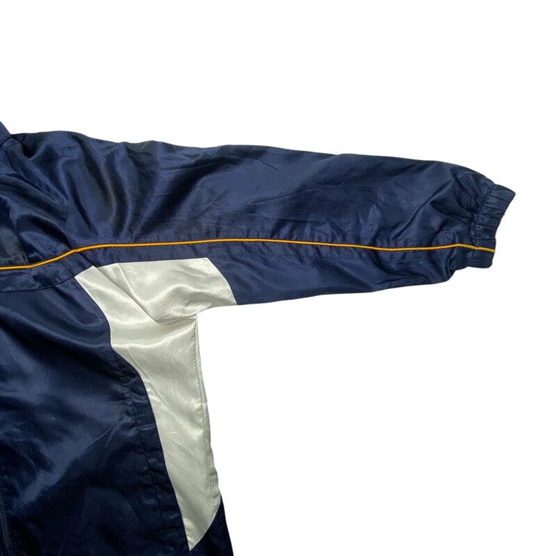Navy and White Asics Windbreaker Men's Large Northern Pole Vintage Wholesale 