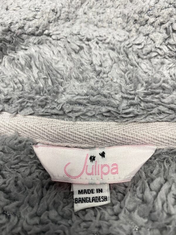 Navy and White Fleece Women's Large Northern Pole Vintage Wholesale 