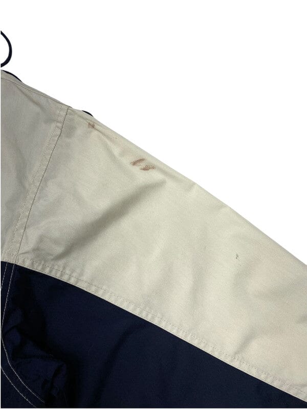 Navy and White Nautica Raincoat Men's XL Northern Pole Vintage Wholesale 
