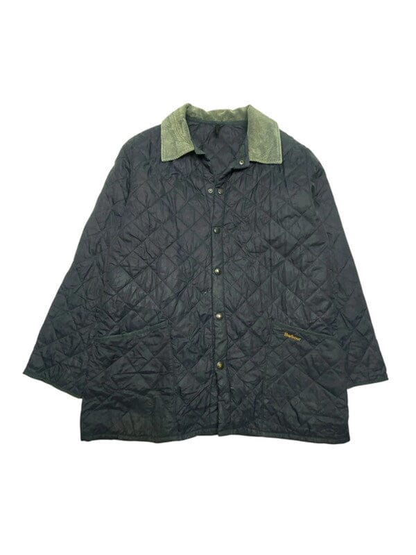 Navy barbour quilted jacket men's xl Northern Pole Vintage Wholesale 