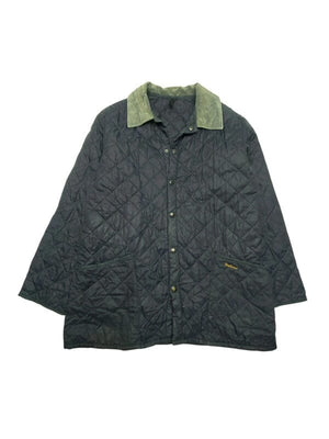 Navy barbour quilted jacket men's xl Northern Pole Vintage Wholesale 