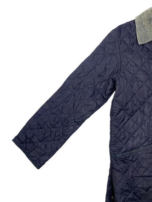 Navy barbour quilted jacket men's xl Northern Pole Vintage Wholesale 