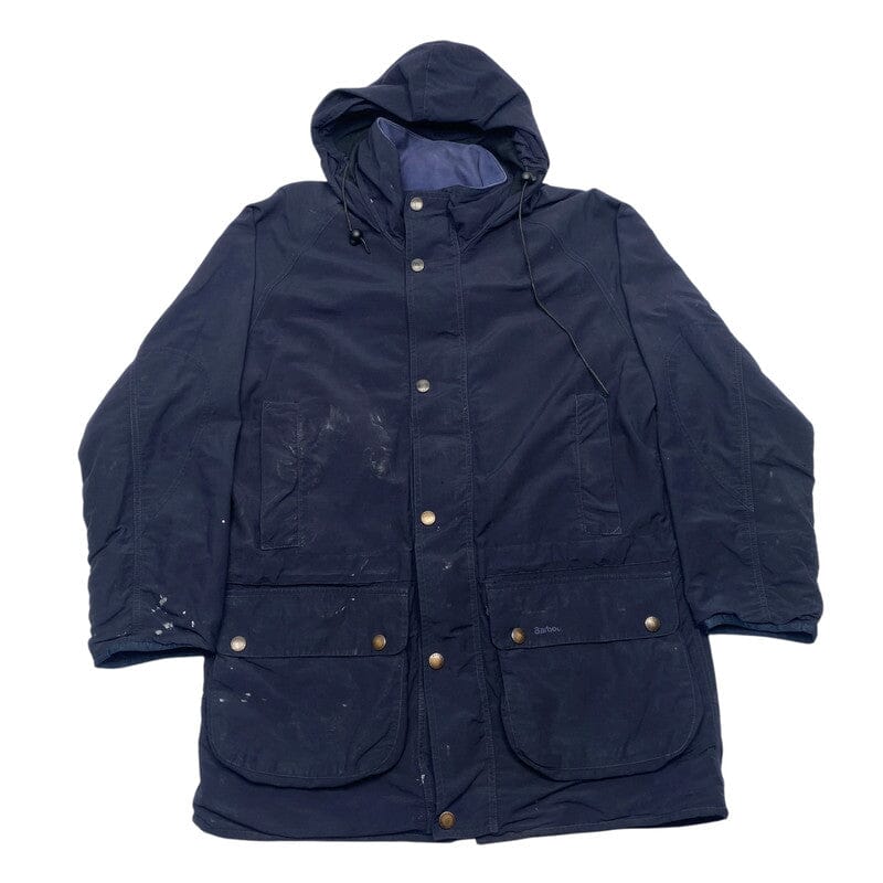 Navy Barbour Utility Jacket Men's Large Northern Pole Vintage Wholesale 
